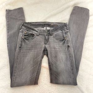 MNG Jeans Lizzy Charcoal Gray Skinny Jeans